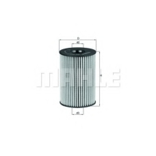 OX 353/7D MAHLE Масляный фильтр
