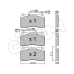 822-288-4 CIFAM Комплект тормозных колодок, дисковый тормоз