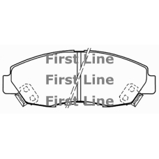 FBP1322 FIRST LINE Комплект тормозных колодок, дисковый тормоз