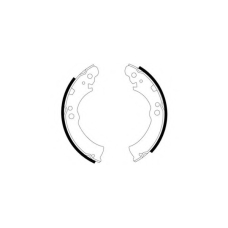8DB 355 000-771 HELLA Комплект тормозных колодок