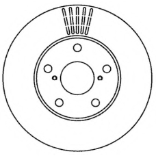 562269BC BENDIX Тормозной диск