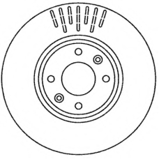 562267BC BENDIX Тормозной диск