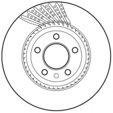 562616BC BENDIX Тормозной диск
