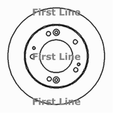 FBD1209 FIRST LINE Тормозной диск