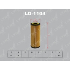 LO-1104 LYNX Фильтр масляный