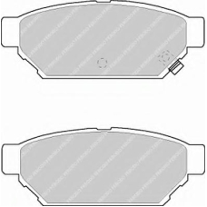 FSL1013 FERODO Комплект тормозных колодок, дисковый тормоз