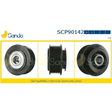 SCP90142.0 SANDO Ременный шкив, генератор