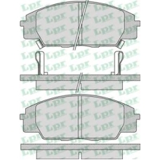 05P1070 LPR Комплект тормозных колодок, дисковый тормоз